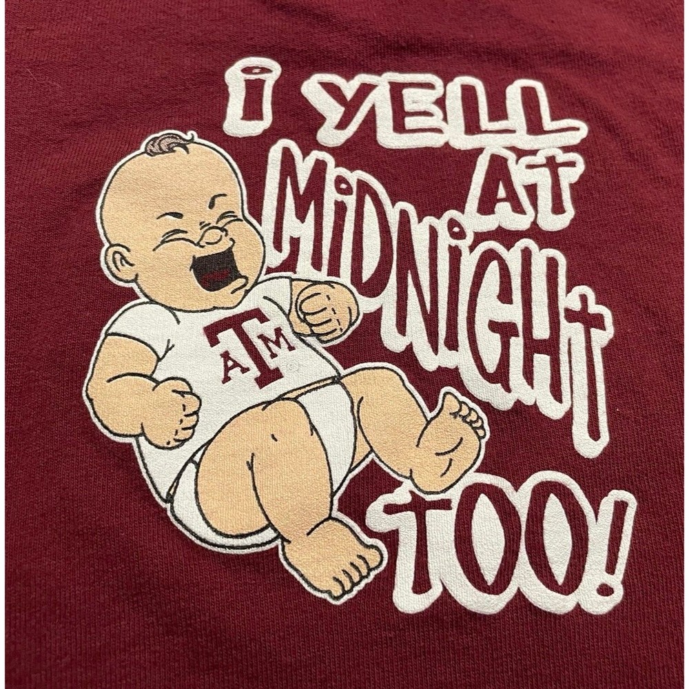 Texas A&M University Aggies Baby Shirt, Size 6 months - Picture 2 of 4